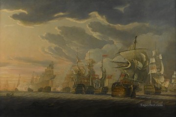  Navales Arte - Batallas navales de Cleveley Cape St Vincent